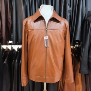 Campera de cuero "Martín" suela